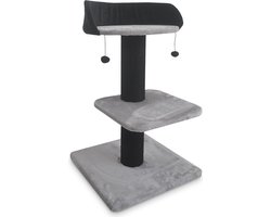 EBI Krabpaal Geneva Grijs/Zwart 60 x 40 x 84 cm - Kat