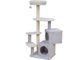 EBI Krabpaal Sparta Grijs 48 x 38 x 120 cm - Kat