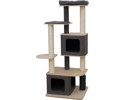 EBI Krabpaal Tripoli Linen Fabric Grijs 58 x 48 x 142 cm - Kat