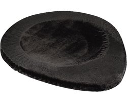 Ebi - Krabpaalonderdeel - Kat - Reserve Hangmat Pluche 53x44x2cm Zwart - 1st