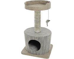 Elegante Krabpaal 40 x 40 x 72 cm voor een Gelukkige Kat
