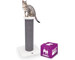 Extra Stevige XXL Krabpaal voor Grote Katten 86 cm Hoog - Dikke Krabstam