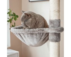 Feandrea Krabpaal, hoog, XL-kattenboom, 206 cm, rookgrijs PCT190G01