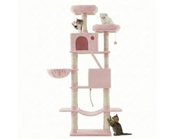 Krabpaal: Feandrea - Krabpaal - Kattenboom - Grote Katten - 13 Krabpalen - 2 Grotten - Meerdere Niveaus
