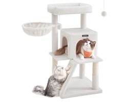 Krabpaal: Feandrea - Krabpaal - Kattenboom - Voor Katten - Groot Platform - Stevig en Comfortabel