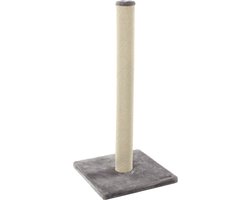 Flamingo Alfa - Krabpaal Katten - Krabpaal Alfa Grijs 40x40x90cm - 1st - 128877 - 1st