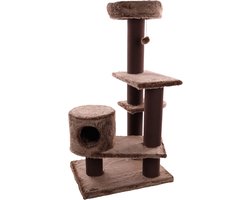 Flamingo Baloo Khan - Krabpaal Katten - Krabpaal Khan 89,5x77x137cm - 1st - 136405 - 1st