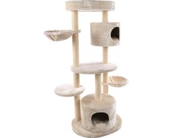 Flamingo Inga - Krabpaal Katten - Krabpaal Inga Beige 103x50x142cm - 1st - 130092 - 1st