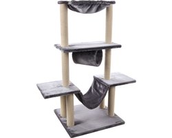 FLAMINGO-Kattenkrabpaal-Hamza-60x57x122-cm-grijs