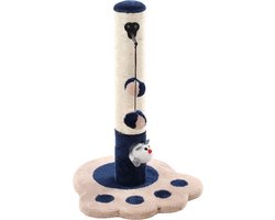 Flamingo - Krabpaal Viva 2 - Blauw - 37 x 37 x 49 cm