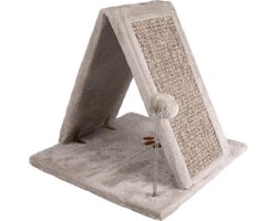 Flamingo Krabplank Greta Grijs Driehoek 40X40X38Cm