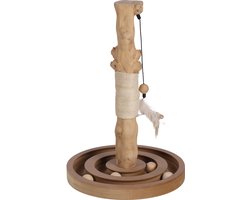 FLAMINGO - KRABSPEELGOED KOFTI BRUIN 36x36x54CM