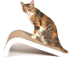 Goodivery ® Innovatieve Krabplank voor Katten met Meerdere Hoeken en Inclusief Kattenkruid
