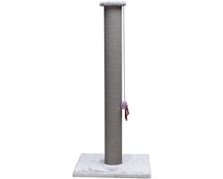 Grote Grabbelpaal voor Katten, Krabpaal XL in Grijs