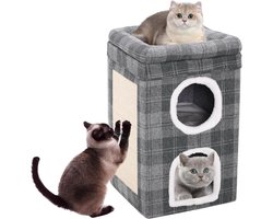 Grote Kattenmand Huis met Krabplank voor Binnen