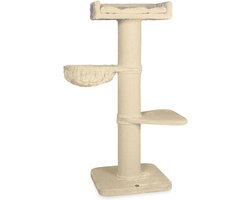 Grote Stabiliteit Krabpaal voor Katten - Beige 60 x 100 x 153 cm