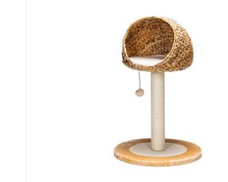 H: 93 cm ø: 56 cm beige - Krabpaal Trend Line Banana Leaf II