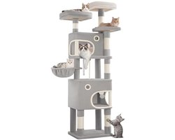 Hoge Kattenboom met Meerdere Laag en Speelplaats voor Katten