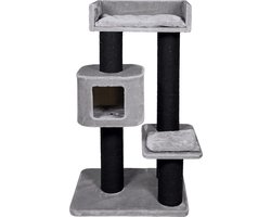 Jack And Vanilla - Krabpalen - Krabpaal Timon - Grijs - 70x50x120cm 42/0067 - 176566