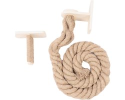 Krabpaal: Katten Klimtoren - Kattenmeubel Krabpaal - Spelen Ontspannen - Interactieve Schaal - 173 x 19 x 12 cm - Niet gespecificeerd