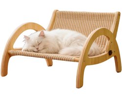 Krabplank: Katten Krabbank - Krabmeubel Kat - Meubels Beschermen - Verstelbare Rugleuning - 43x43x27 cm - Niet gespecificeerd
