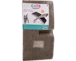 Katten krabkarton 46x24x8cm kruisvorm