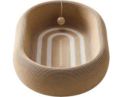 Katten Krabmat - Nagelslijper Huisdier - Meubelbescherming - Natuurlijk Krasinstinct - 61 x 41 x 14 cm - Natuurlijk