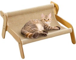 Katten Krabmeubel - Krabbank Kat - Huisdier Verzorging - Meubelbeschermer - 54x44x28cm - Niet gespecificeerd