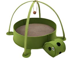 Katten Krabpaal - Krabmeubel Huisdier - Meubels Beschermen - Schildpadvorm Ontwerp - 35x55x11 cm - Niet gespecificeerd