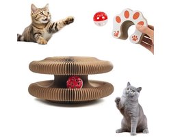 Katten Krabpaal van Karton met Geluid, Vouwbare Voorkant en Meerdere Vormveranderingen