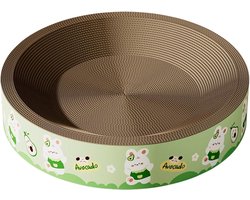 Katten Krabplank - Krabkarton Huisdier - Katten Krabben Spelen - Verhoogd Comfort Isolatie - 35x35x10cm