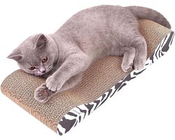 Krabplank: Katten Krabplank - Meubelbeschermer - Krabben en Spelen - Omkeerbaar Ontwerp - 45x22.5x6 cm - Niet gespecificeerd