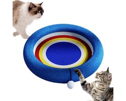 Krabplank: Katten Krabplank - Sisal Bed - Krabben en Ontspannen - Ergonomisch Ontwerp - 62 x 44 x 15 cm - Natuurlijk