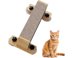 Katten Muur Planken - Katten Klimmeubel - Spelen Krabben - Natuurlijk Ontwerp - 26x24x10 cm