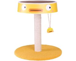 Krabpaal: Kattenboom Huisjes - Krabpaal Condo - Katten Spelen - Hoge Stabiliteit - 55.88 x 55.88 x 17.78 cm - Multicolor