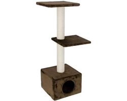 Kattenboom Krabpaal 37 x 37 x 109 cm Bruin Venus
