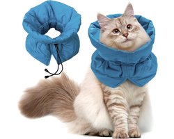 kattenkraag - kraag kat - Herstelhalsband voor katten - Verstelbare Herstelhalsband voor Katten -Geschikt voor Kittens, Katten en Kleine Honden