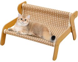 Kattenkrab Bed - Krabmeubel Bank - Meubelbescherming Kat - Comfortabele Schuilplaats - 54x44x28 cm