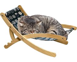 Krabpaal: Kattenkrab Stoel - Krabmeubel Kat - Klauwverzorging - Aanpasbaar Comfort - 322 x 24 x 134 cm - Blauw