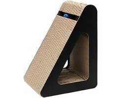 Kattenkrabber Driehoek - Krabplank Kattenbak - Meubels Beschermen - Verdikt Golfpapier - 10x10x10 mm - One Color