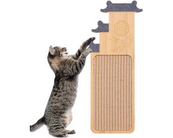 Krabpaal: Kattenkrabber Muur - Krabmeubel Kat - Meubelbescherming - Artistiek Chinees Design - 49 x 23 x 4 cm - Niet gespecificeerd