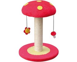 Kattenkrabber Paddenstoel - Gemengde Kleuren - 35 x 35 x 47 cm