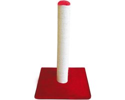 Kattenkrabber Rood 40 x 40 x 62 cm voor Cat Lovers