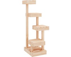 Kattenkrabpaal | Kattenboom | Kattenmeubel 45,5x49x103 cm massief grenenhout