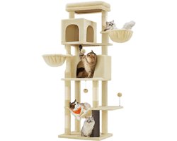 Kattenkrabpaal - Meerlagige Speelstructuur - XL 175 cm Hoog