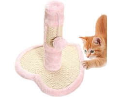 Kattenkrabpaal met bal - Krabpaal kitten - Meubels beschermen - Stevige constructie - 35x35x15 cm - Niet gespecificeerd