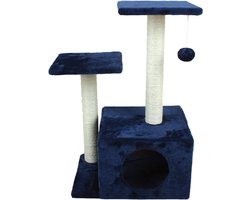 Kattenkrabpaal met Hangmat en Klimmogelijkheden