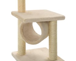 Kattenkrabpaal met Sisal - 65 cm Hoog - Beige