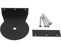 Kattenkrabpaal Onderdelen - Klimtoren Accessoires - Stabiliseren Krabpaal - Roestvrij Staal - 10x7.8x2.5cm - Zwart