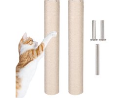 Krabpaal: Kattenkrabpaal - Sisal paal - Binnen klimmen - Robuuste constructie - 32.1 x 14.5 x 7.2 cm - Niet gespecificeerd